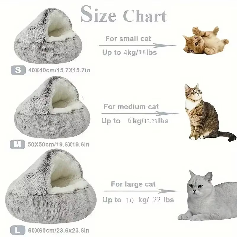 Cama térmica para gatos y perros pequeños